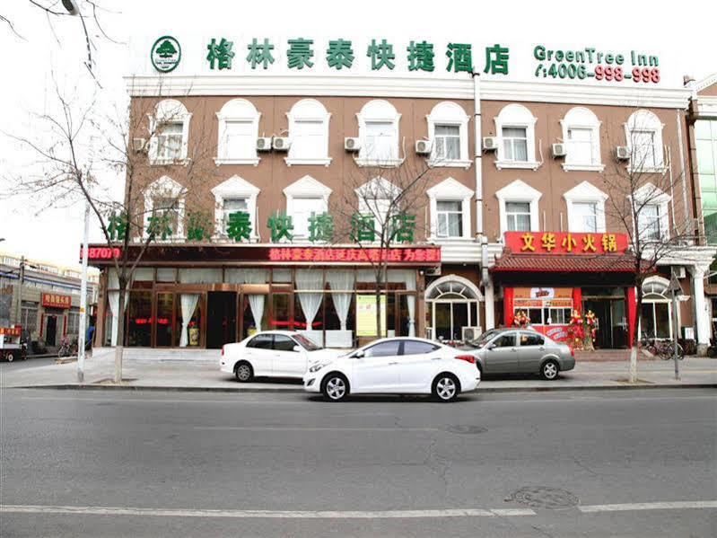 Greentree Inn Beijing Yanqing District Gaota Road Express Hotel Exterior foto